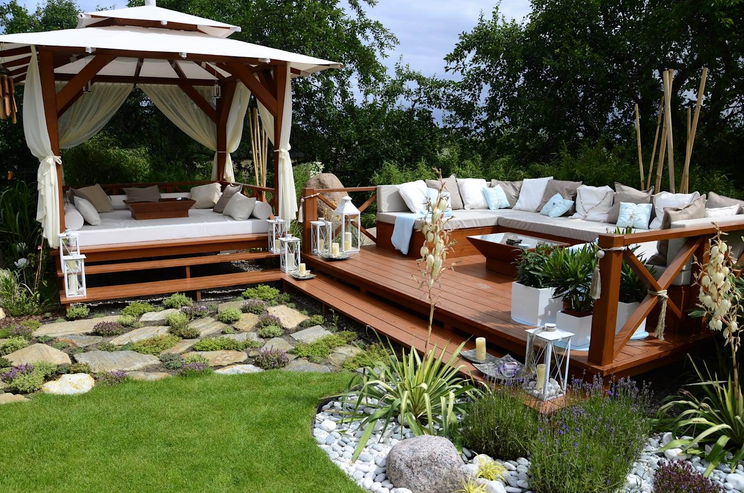 Дизайн двора на даче: создаем уютный уголок для отдыха