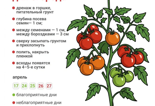 Факторы, влияющие на сроки посева рассады помидор