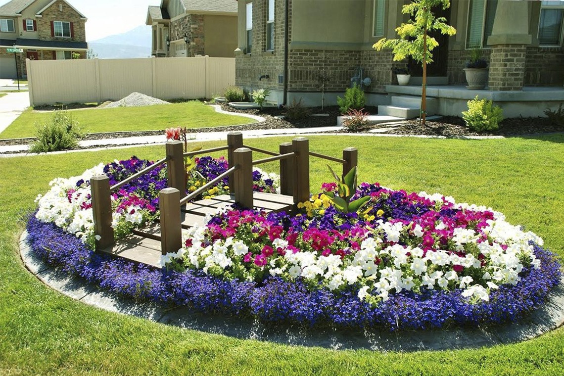 Создание красивых клумб для цветников